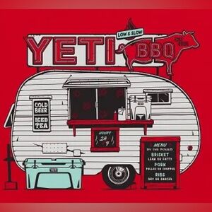 YETI BBQ Trailer T-shirt